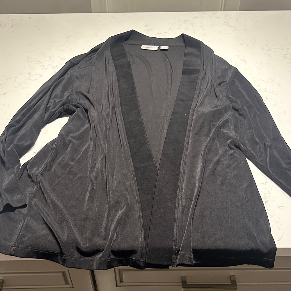 Chico's Classic Black Knit Top